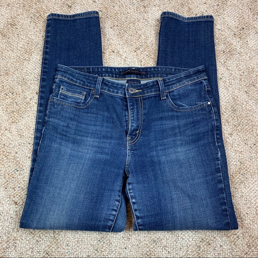 Levi’s Mid Rise Skinny Jean, 58575-0012, size 12 M